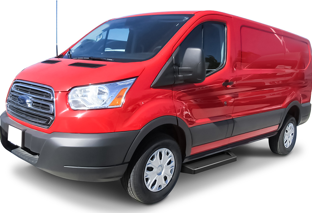 2015-2026 Ford Transit Van (Full Size) Exclude 2022-2026 E-Transit For 3-Door Models Only Both Sides iRunning Board