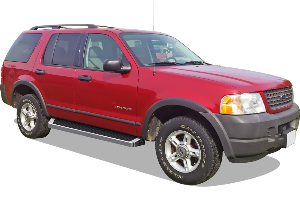 2002-2005 Ford Explorer 4-Door(Excl. Sport Model) 2002-2005 Mercury Mountaineer Both Sides iRunning Board