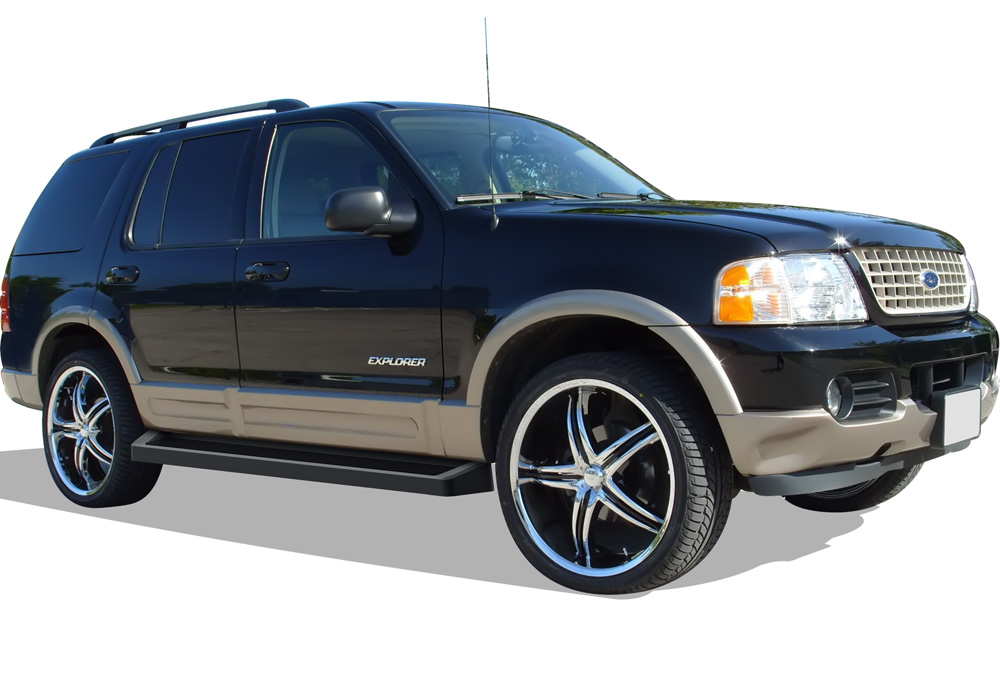 2002-2005 Ford Explorer 4-Door(Excl. Sport Model) 2002-2005 Mercury Mountaineer Both Sides iRunning Board