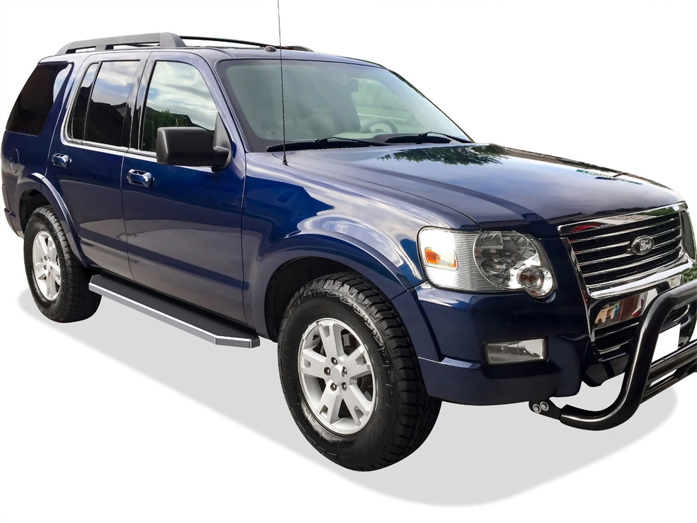 2006-2010 Ford Explorer 4-Door / 2006-2010 Mercury Mountaineer (*Will not fit on vehicles equipped with power retracting boards) Both Sides Running Board-H Series