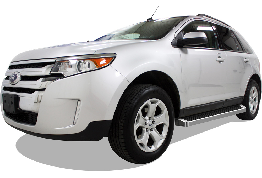 2007-2014 Ford Edge (Excl.Sport & EcoBoost Model) 2007-2015 Lincoln MKX (Excl.EcoBoost Model) (Minor trimming of driver side splash shield required.) Both Sides iRunning Board