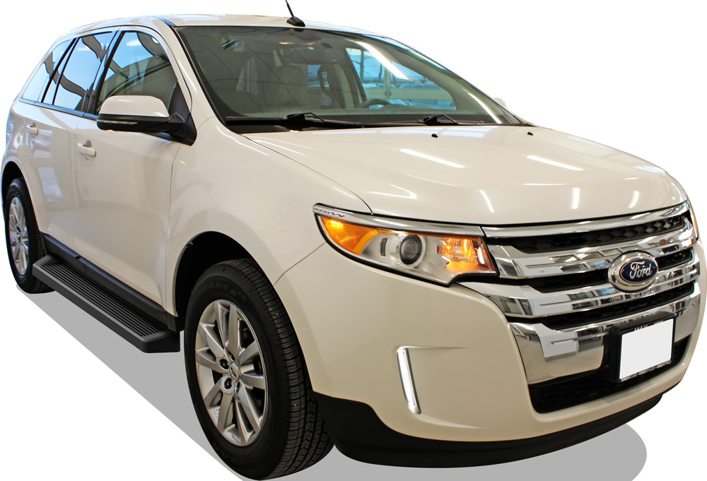 2007-2014 Ford Edge (Excl.Sport & EcoBoost Model) 2007-2015 Lincoln MKX (Excl.EcoBoost Model) (Minor trimming of driver side splash shield required.) Both Sides iRunning Board