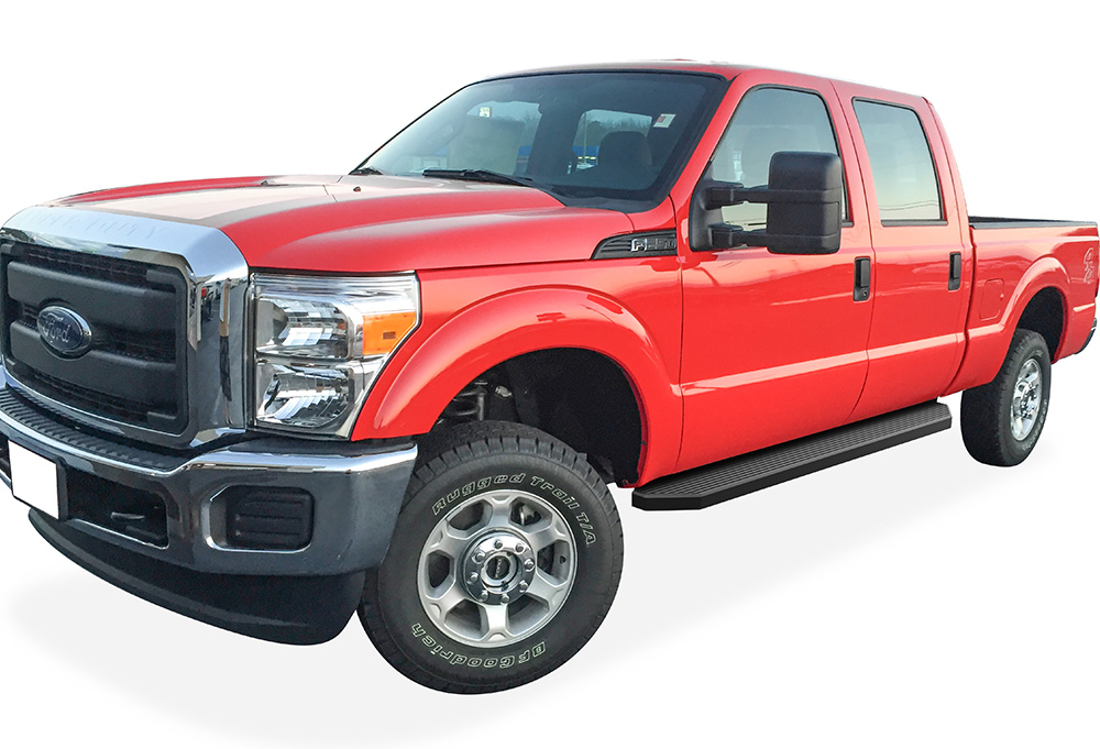 1999-2016 Ford F-250/F-350/F-450/F-550 Super Duty Crew Cab Both Sides Running Board-H Series