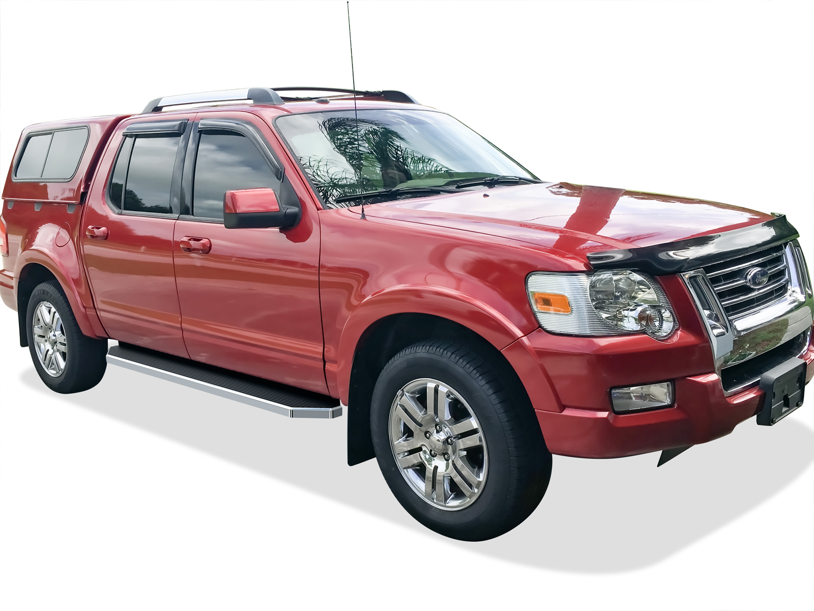 2007-2010 Ford Explorer Sport Trac Both Sides Running Board-H Series