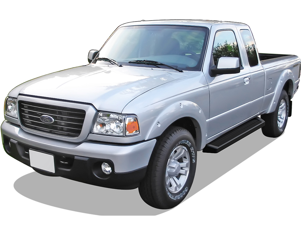 1999-2011 Ford Ranger Super Cab 4-Door 1999-2011 Ford Ranger "EDGE" Super Cab 4-Door 1999-2011 Mazda B-Series Super Cab 4-Door Both Sides iRunning Board