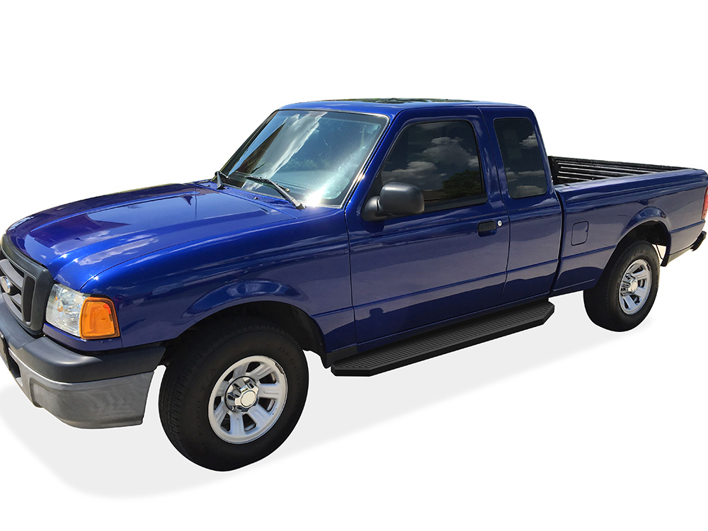 1999-2011 Ford Ranger Super Cab 4 Door 1999-2011 Ford Ranger EDGE Super Cab 4 Door 1999-2011 Mazda B-Series Super Cab 4 Door Both Sides Running Board-H Series