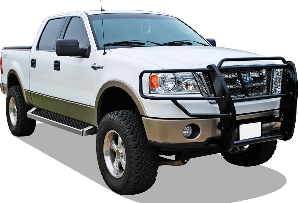 2004-2008 Ford F-150 SuperCrew Cab (Excl. 2004 Heritage Edition) Both Sides iRunning Board