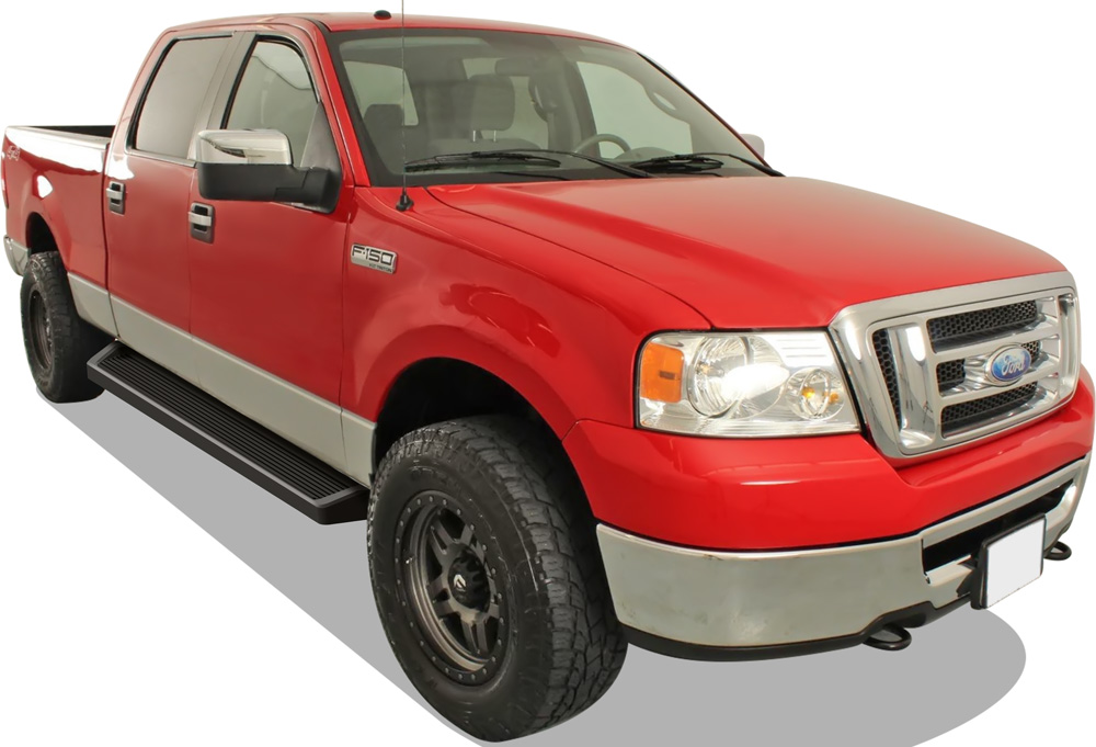 2004-2008 Ford F-150 SuperCrew Cab (Excl. 2004 Heritage Edition) Both Sides iRunning Board