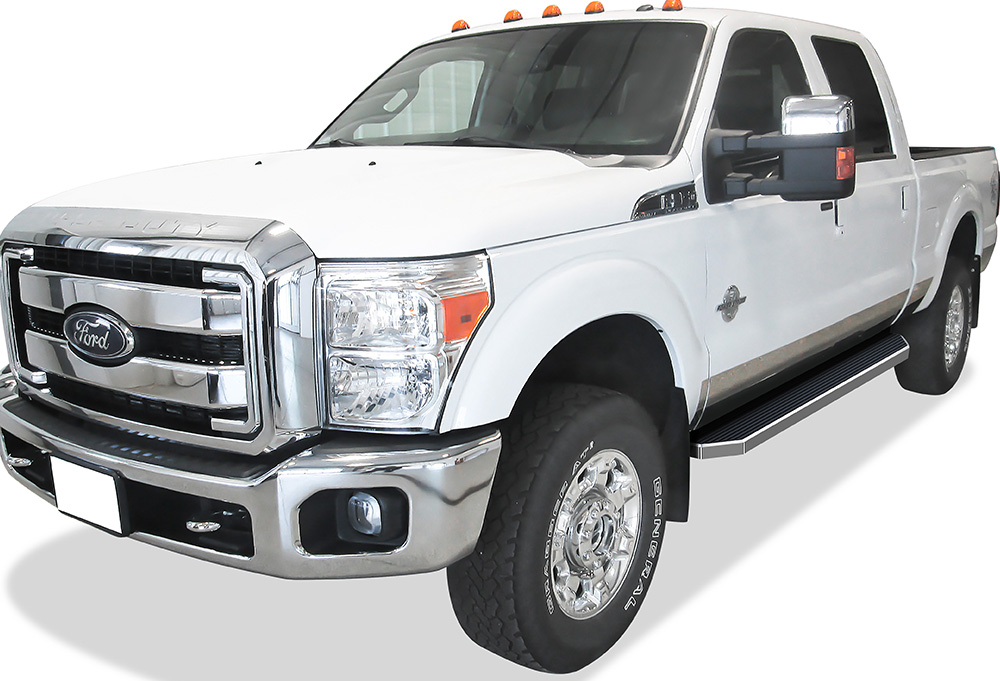 1999-2016 Ford F-250/F-350/F-450/F-550 Super Duty Super Cab Both Sides Running Board-H Series