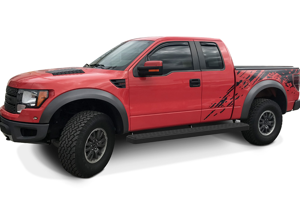 2015-2026 Ford F-150 Super Cab 5.5ft Bed 2017-2026 Ford F-250/F-350/F-450/F-550 Super Cab 5.5ft Bed Both Sides iStep W2W 6 Inch Stainless Steel