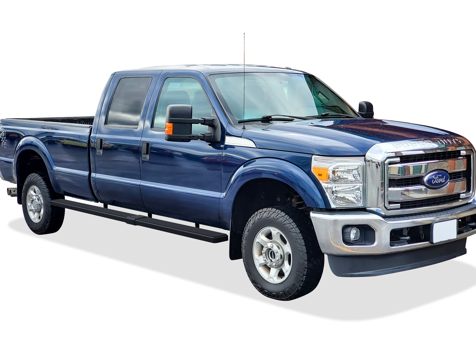 1999-2016 Ford F-250/F-350/F-450/F-550 Super Duty Crew Cab 6.5 ft Bed Both Sides iStep W2W 6 Inch Stainless Steel