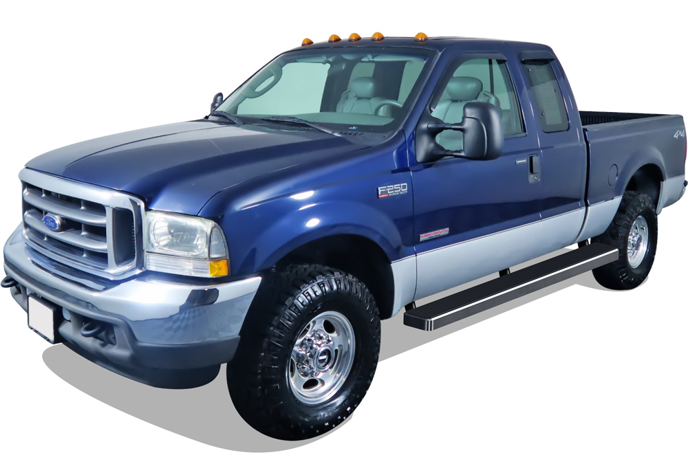 1999-2016 Ford F-250/F-350/F-450/F-550 Super Duty Super Cab 5.5 ft Bed Both Sides iStep W2W 6 Inch Stainless Steel