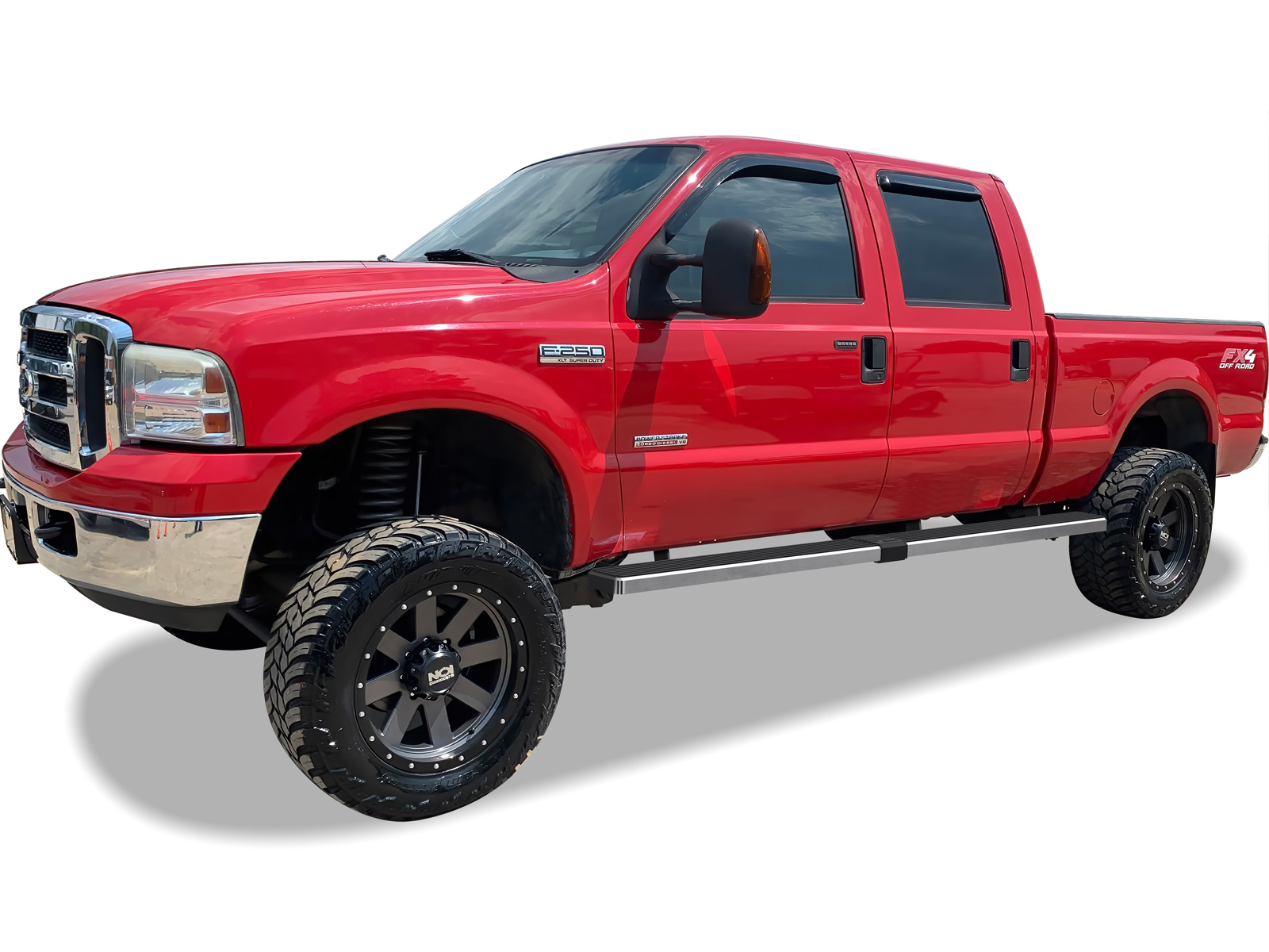 1999-2016 Ford F-250/F-350/F-450/F-550 Super Duty Crew Cab 5.5 ft Bed Both Sides iStep W2W 5 Inch Stainless Steel
