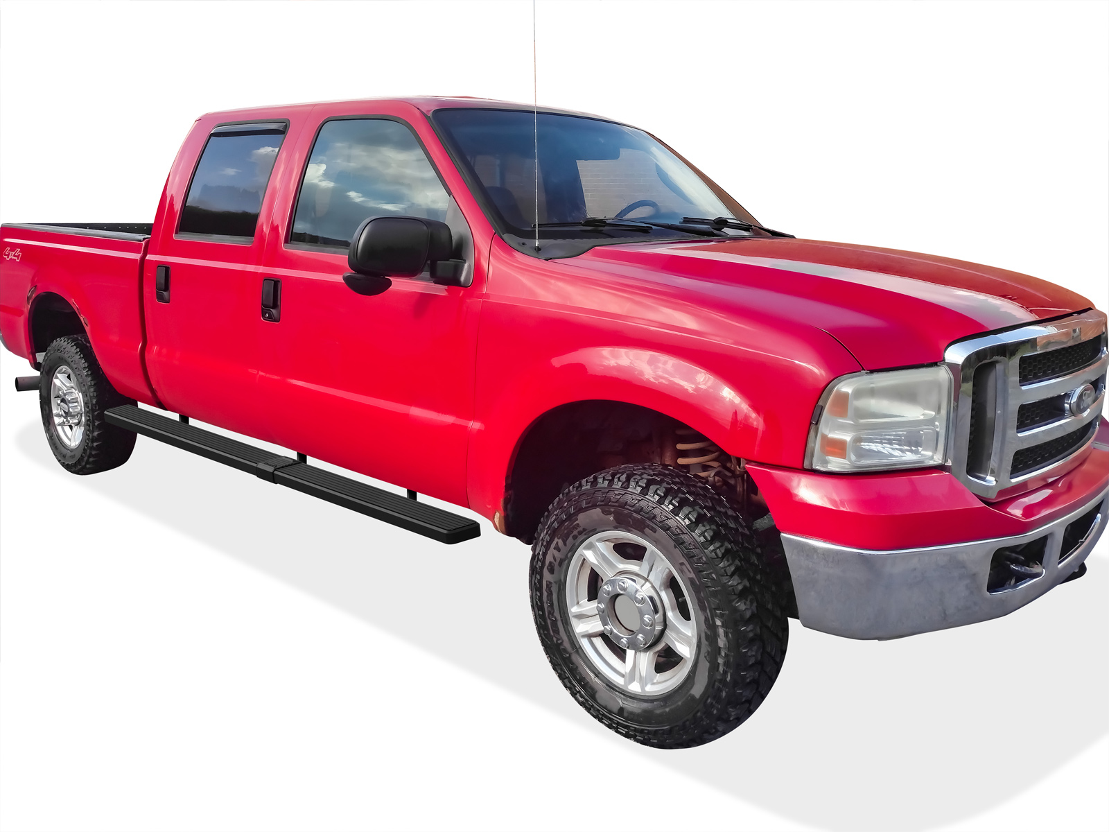 1999-2016 Ford F-250/F-350/F-450/F-550 Super Duty Crew Cab 5.5 ft Bed Both Sides iStep W2W 5 Inch Stainless Steel