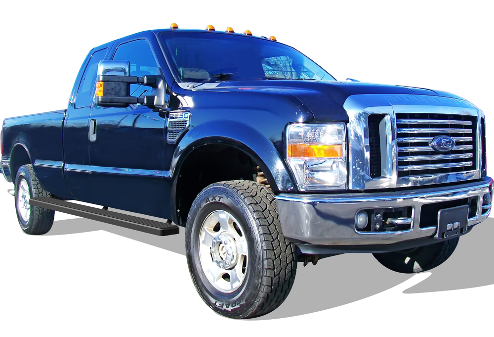1999-2016 Ford F-250/F-350/F-450/F-550 Super Duty Super Cab 5.5 ft Bed Both Sides iStep W2W 5 Inch Stainless Steel