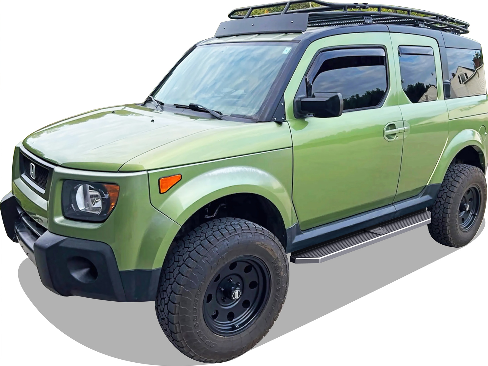 2003-2011 Honda Element (Excl. SC Model) Both Sides Running Board-H Series