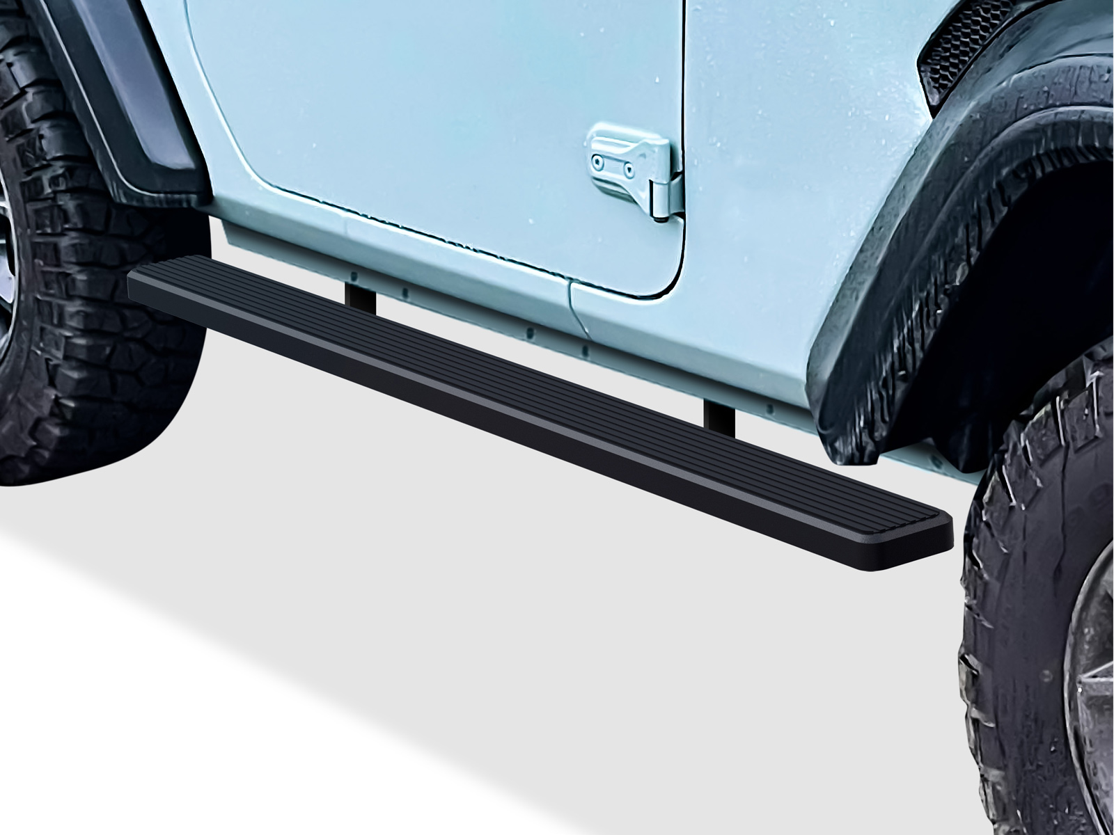 2018-2025 Jeep Wrangler JL 2-Door Both Sides iStep 5 Inch Stainless Steel