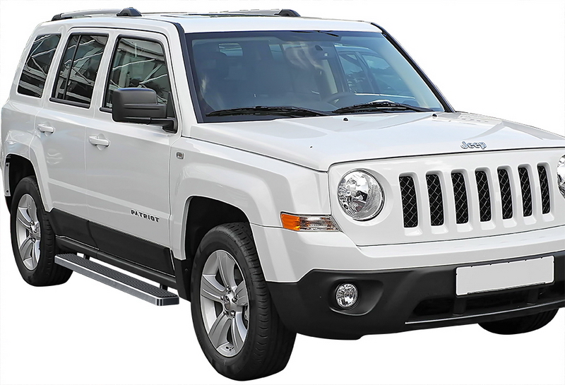 2007-2017 Jeep Patriot Both Sides iStep 5 Inch Stainless Steel