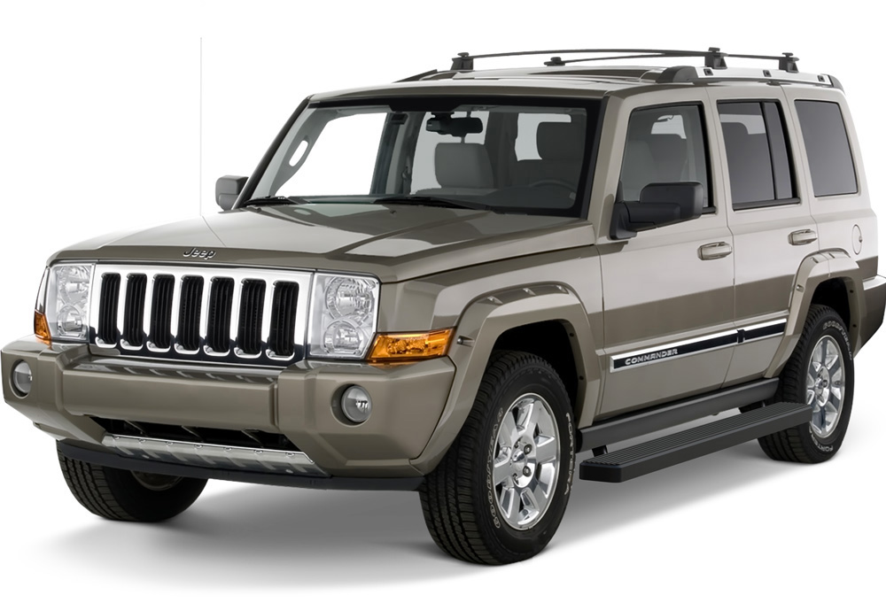 2006-2011 Jeep Commander (7 Passenger Commander W/Rear A/C Only) Both Sides iStep 5 Inch Stainless Steel