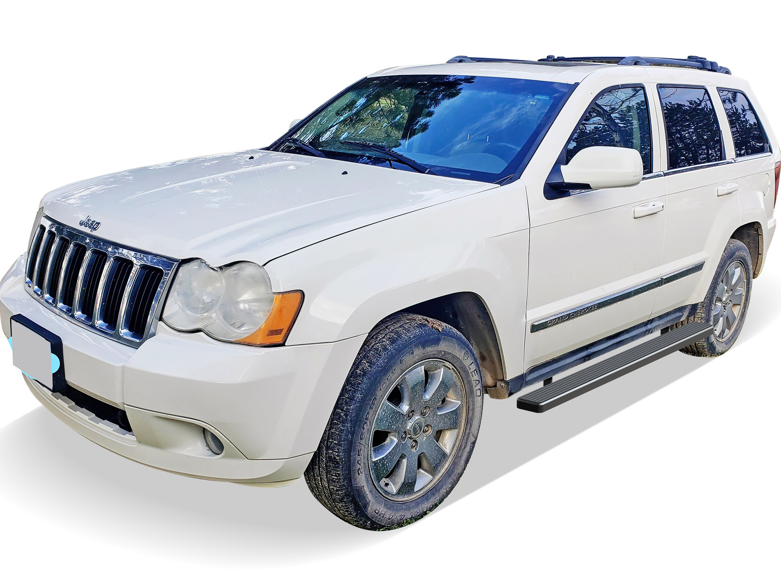 2005-2010 Jeep Grand Cherokee (Excl. SRT and Trail Hawk Models) 2005-2010 Jeep Commander (W/5 Passenger Seating W/O Rear A/C) Both Sides iStep 5 Inch Stainless Steel