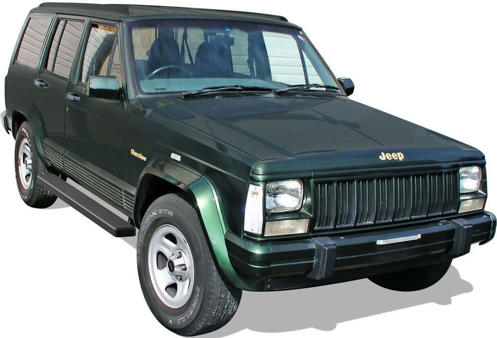 1984-2000 Jeep Cherokee 4-Door ONLY Both Sides iStep 5 Inch Stainless Steel
