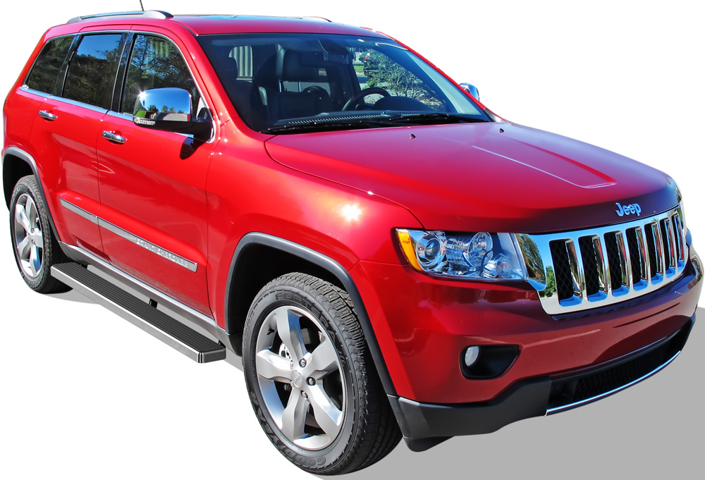 2011-2021 Jeep Grand Cherokee Incl. 22 WK & Excl. Limited X; High Altitude; Summit; SRT; SRT8; Trackhawk and Trailhawk Both Sides iStep 5 Inch Stainless Steel