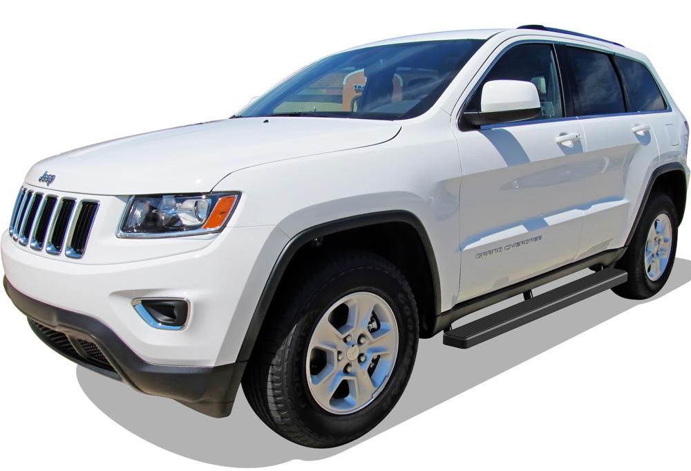 2011-2021 Jeep Grand Cherokee Incl. 22 WK & Excl. Limited X; High Altitude; Summit; SRT; SRT8; Trackhawk and Trailhawk Both Sides iStep 5 Inch Stainless Steel