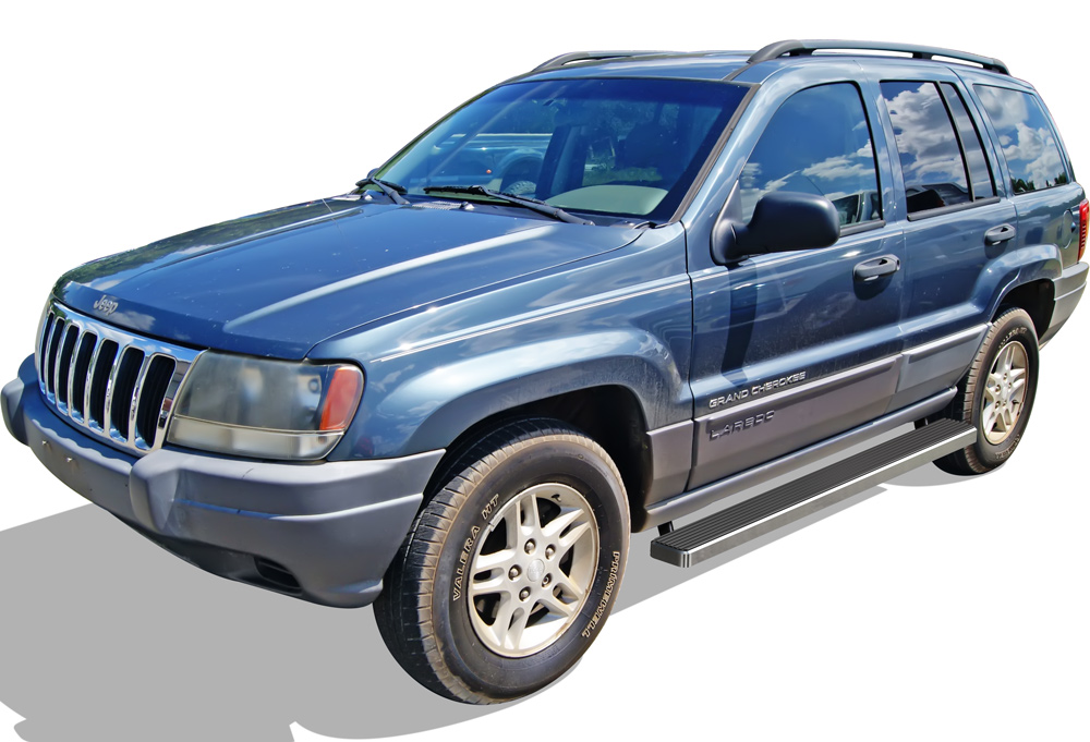 1999-2004 Jeep Grand Cherokee 4-Door Both Sides iStep 5 Inch Stainless Steel