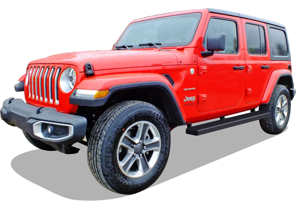 2018-2026 Jeep Wrangler JL 4-Door; Incl. 2021-2026 4XE Both Sides iStep 6 Inch Stainless Steel