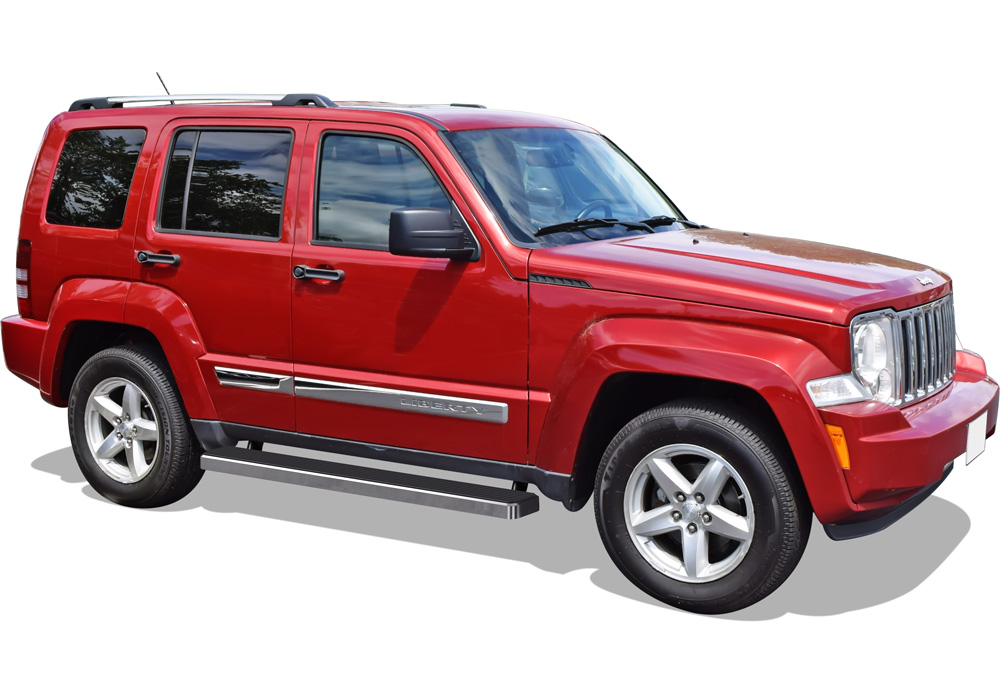 2008-2013 Jeep Liberty Both Sides iStep 6 Inch Stainless Steel