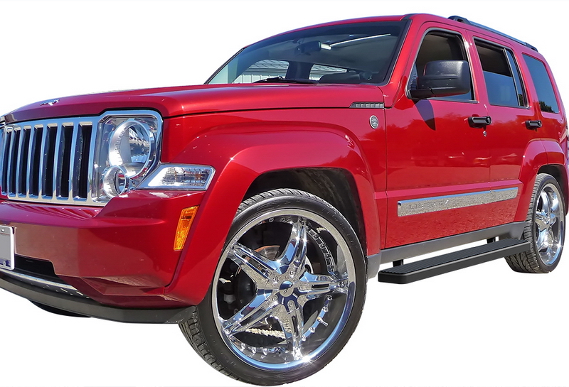 2008-2013 Jeep Liberty Both Sides iStep 6 Inch Stainless Steel