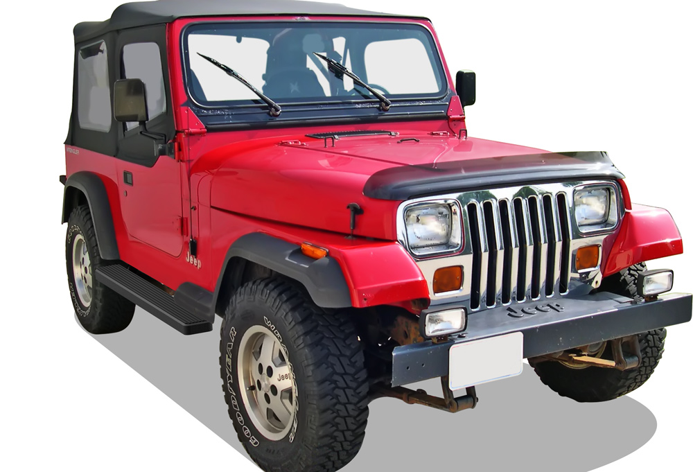 1987-2006 Jeep Wrangler Both Sides iStep 6 Inch Stainless Steel
