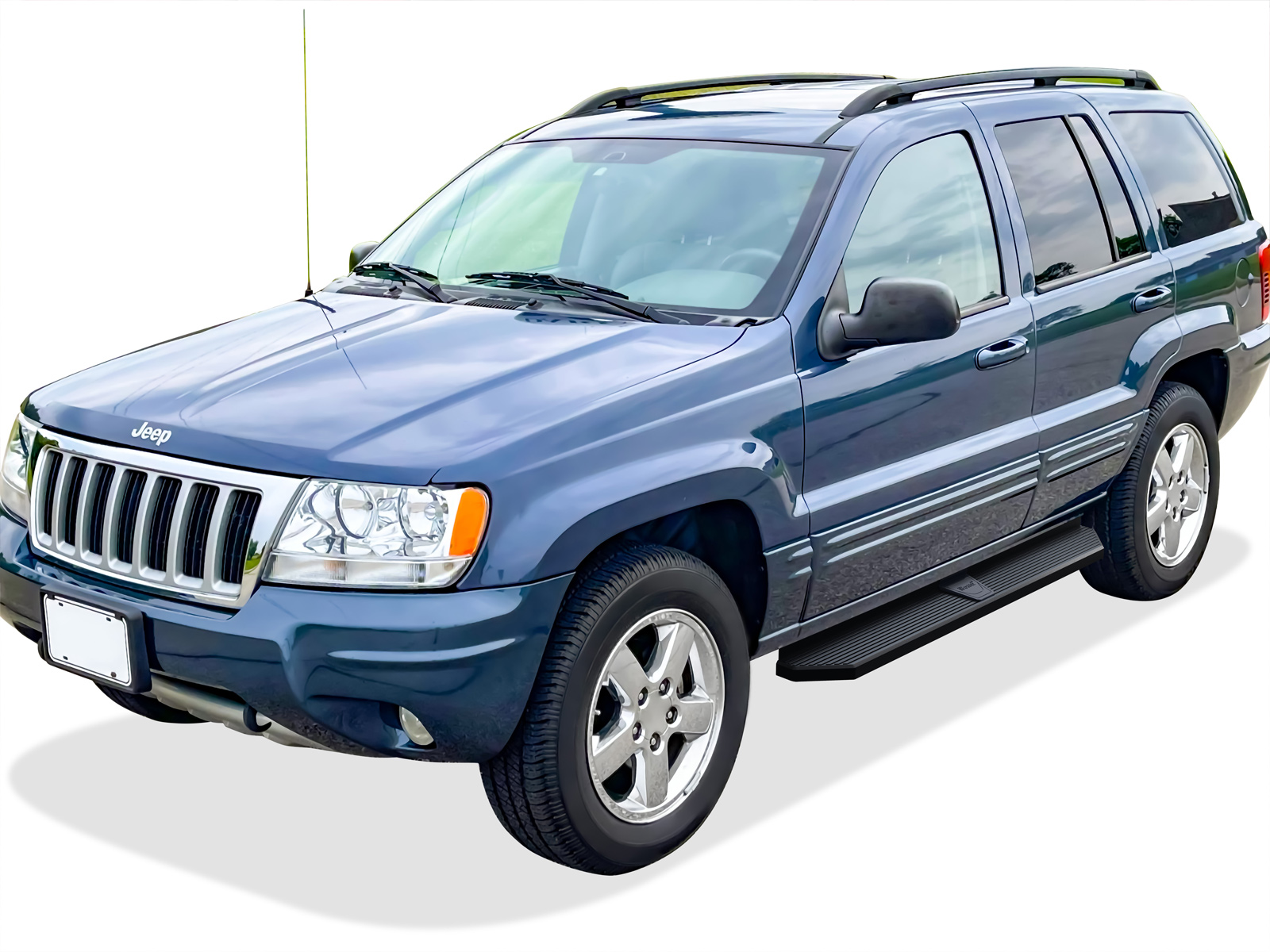 1999-2004 Jeep Grand Cherokee Laredo ONLY Both Sides Running Board-H Series