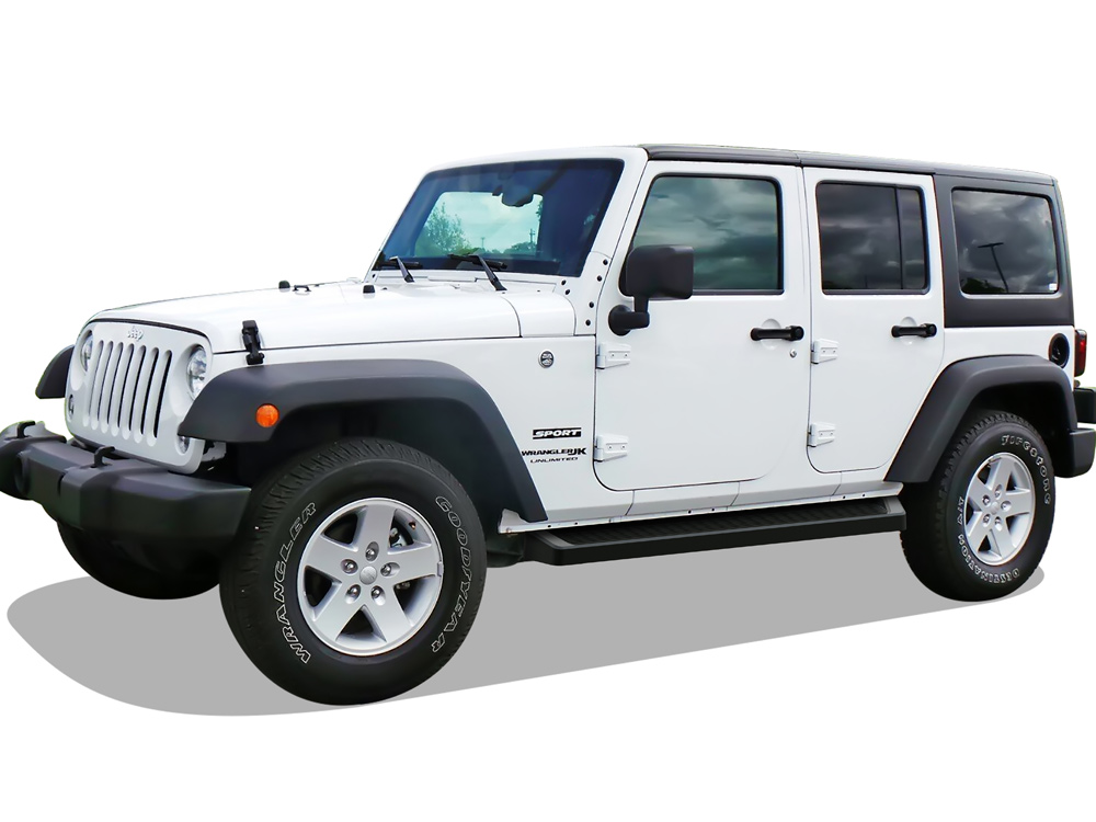 2007-2018 Jeep Wrangler JK 4-Door(Factory sidesteps or rock rails have to be removed) Both Sides iRunning Board
