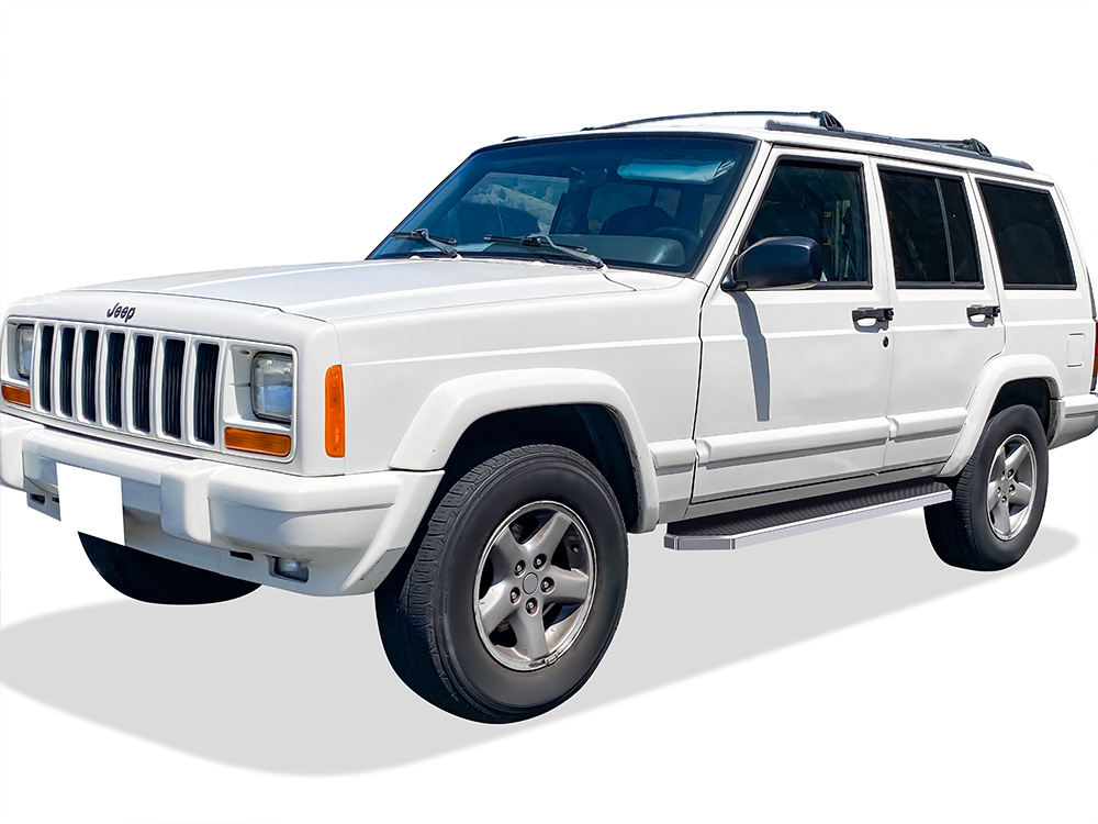 1984-2000 Jeep Cherokee 4-Door ONLY Both Sides Running Board-H Series