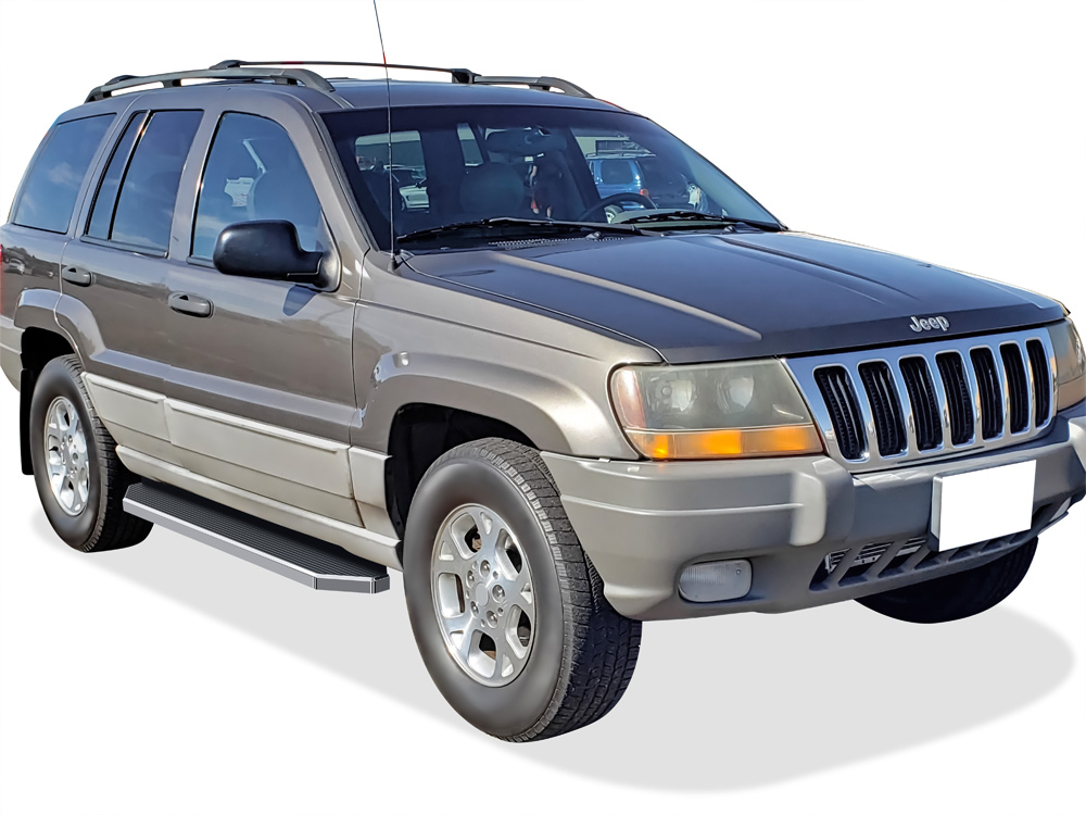 1999-2004 Jeep Grand Cherokee Laredo ONLY Both Sides Running Board-H Series