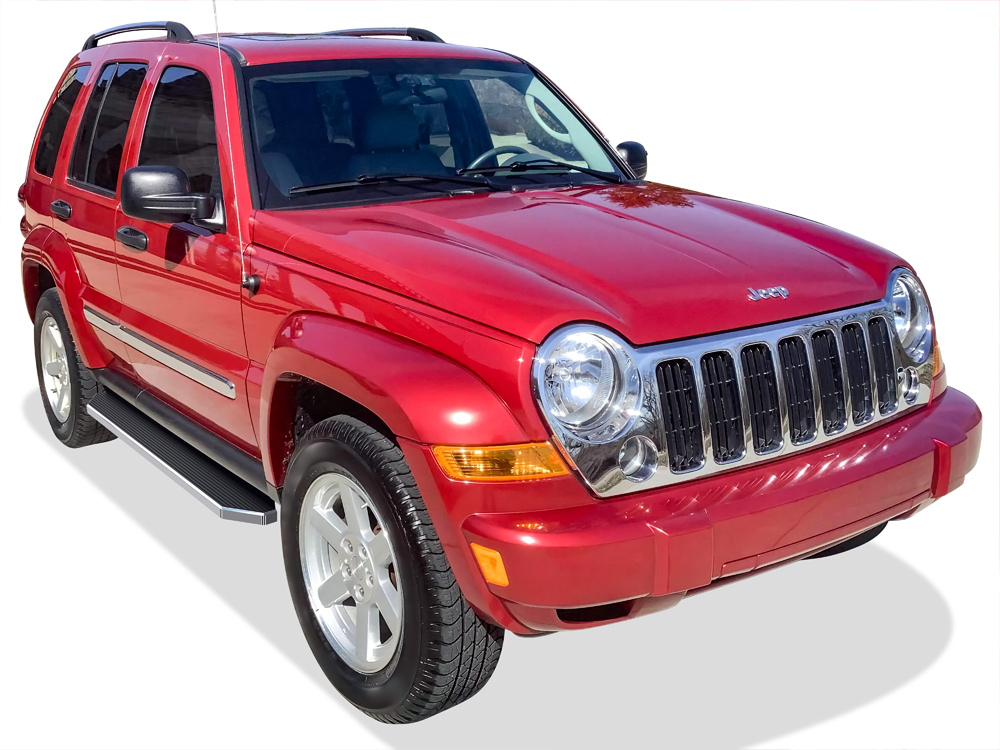 2002-2007 Jeep Liberty (*Without Mudflaps; Factory "Rock Rails" Must Be Removed If Equipped And Cannot Be Reinstalled) Both Sides Running Board-H Series
