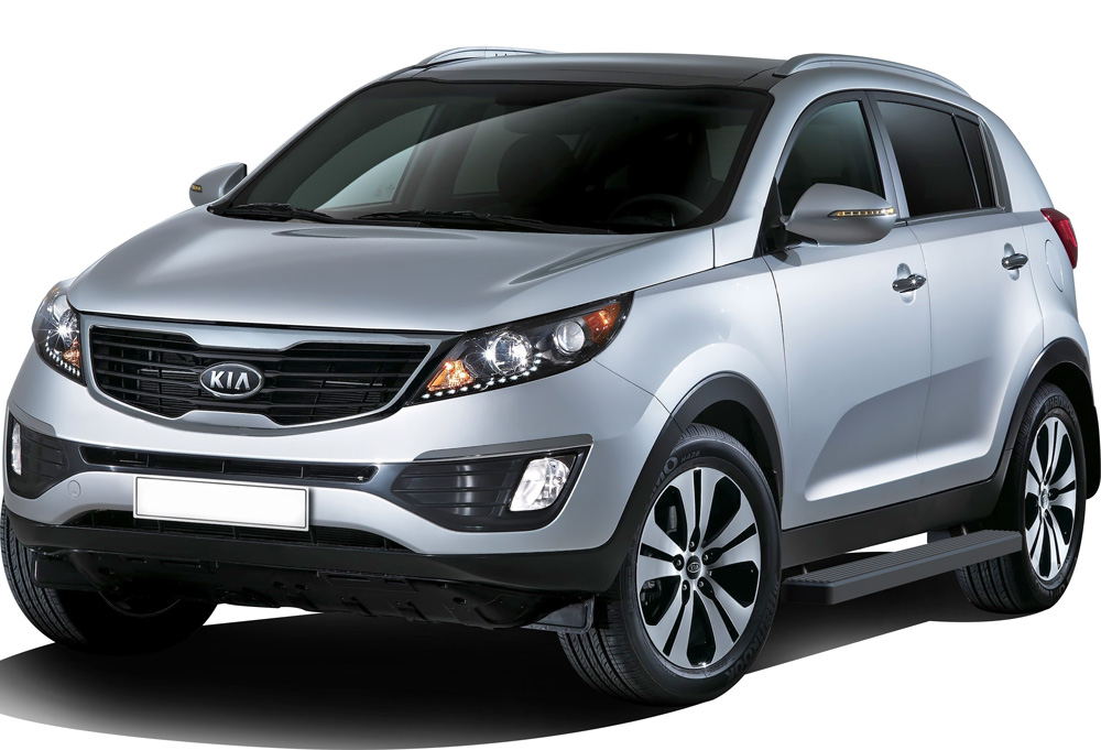 2011-2016 KIA Sportage Both Sides iStep 4 Inch