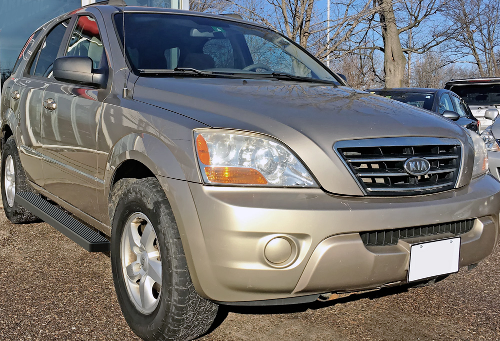 2003-2010 KIA Sorento Both Sides iStep 5 Inch Stainless Steel