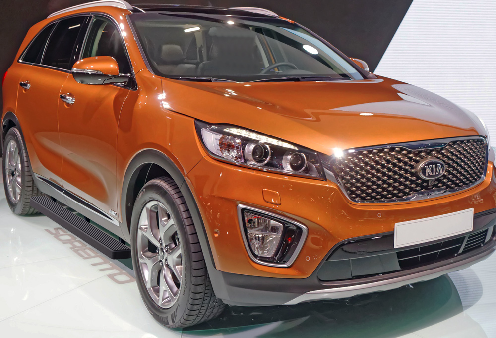 2014-2015 KIA Sorento Both Sides iStep 5 Inch Stainless Steel