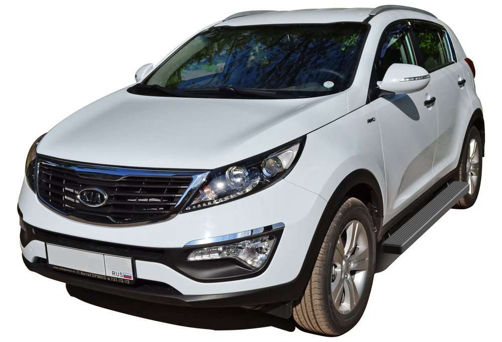 2011-2016 KIA Sportage Both Sides iStep 5 Inch Stainless Steel