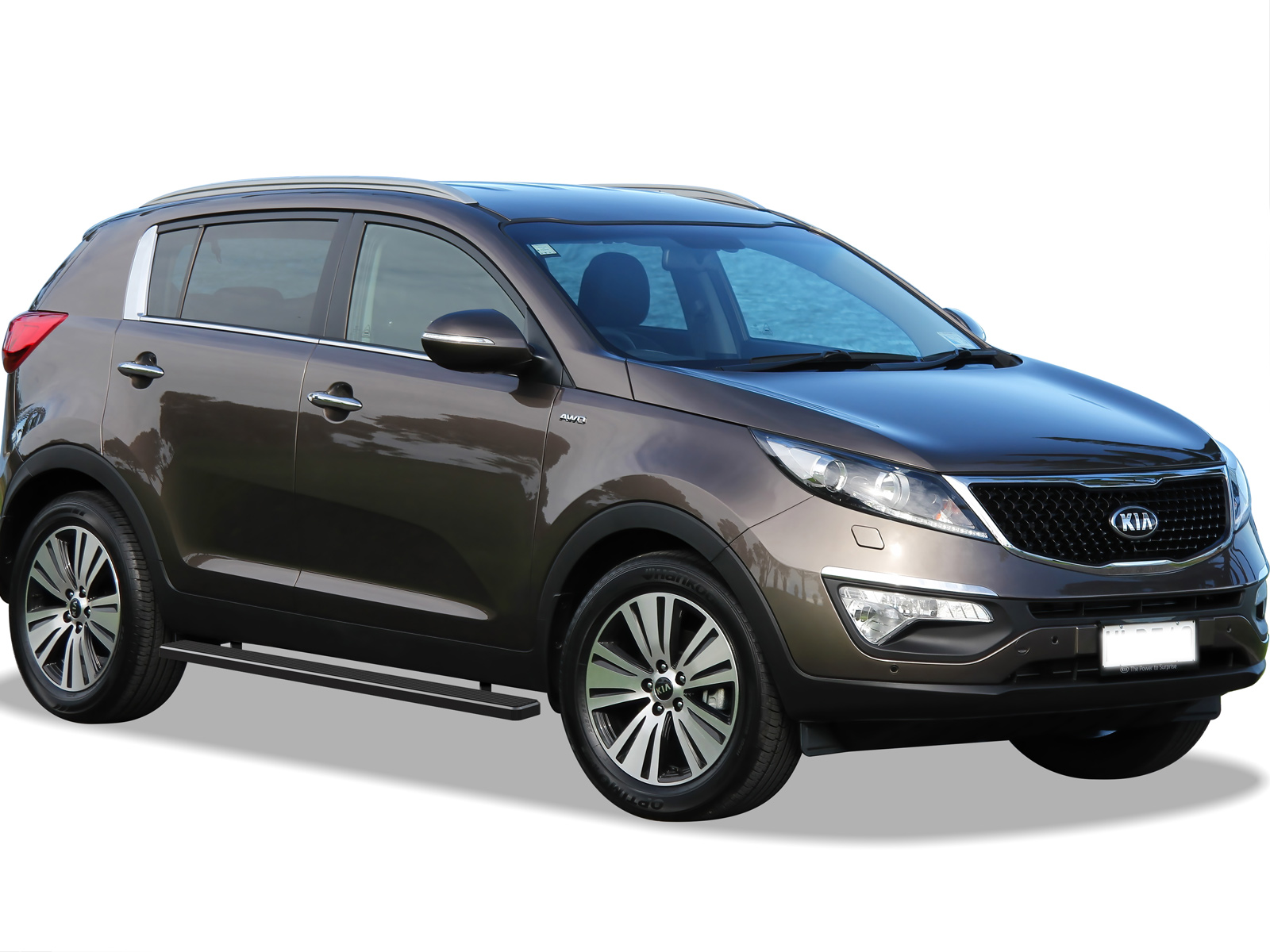 2011-2016 KIA Sportage Both Sides iStep 5 Inch Stainless Steel
