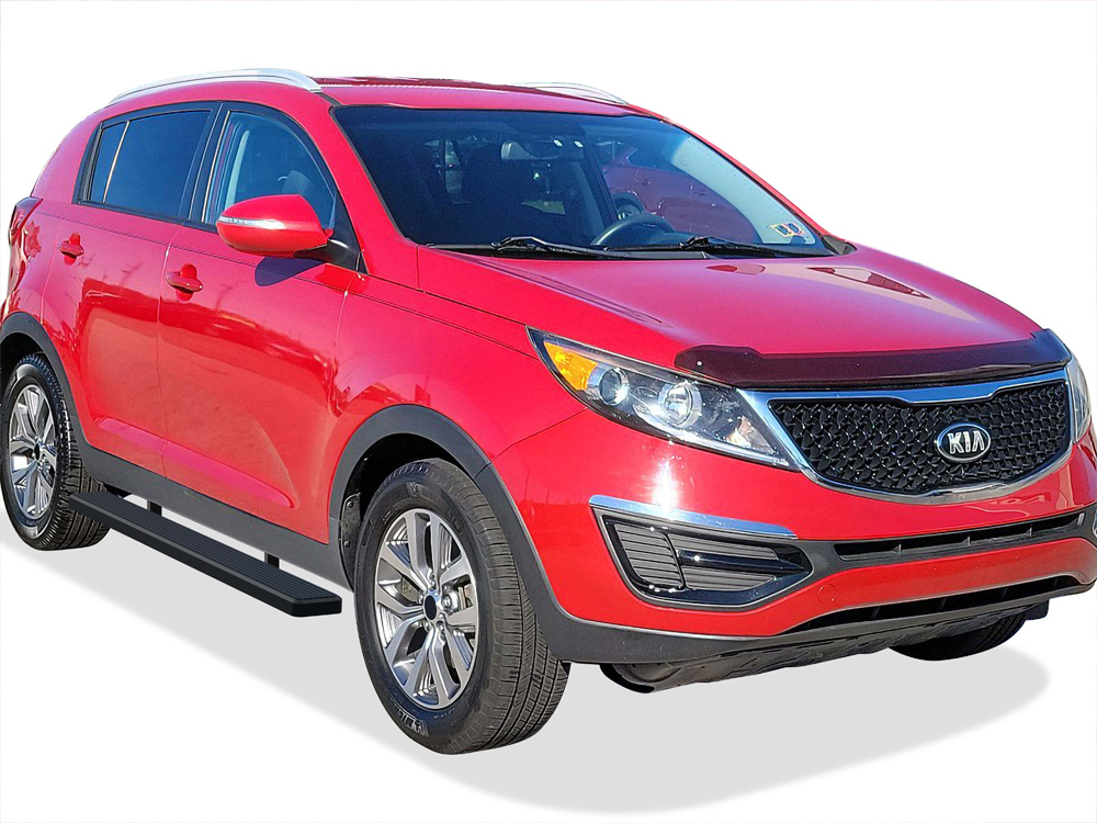 2011-2016 KIA Sportage Both Sides iStep 6 Inch Stainless Steel