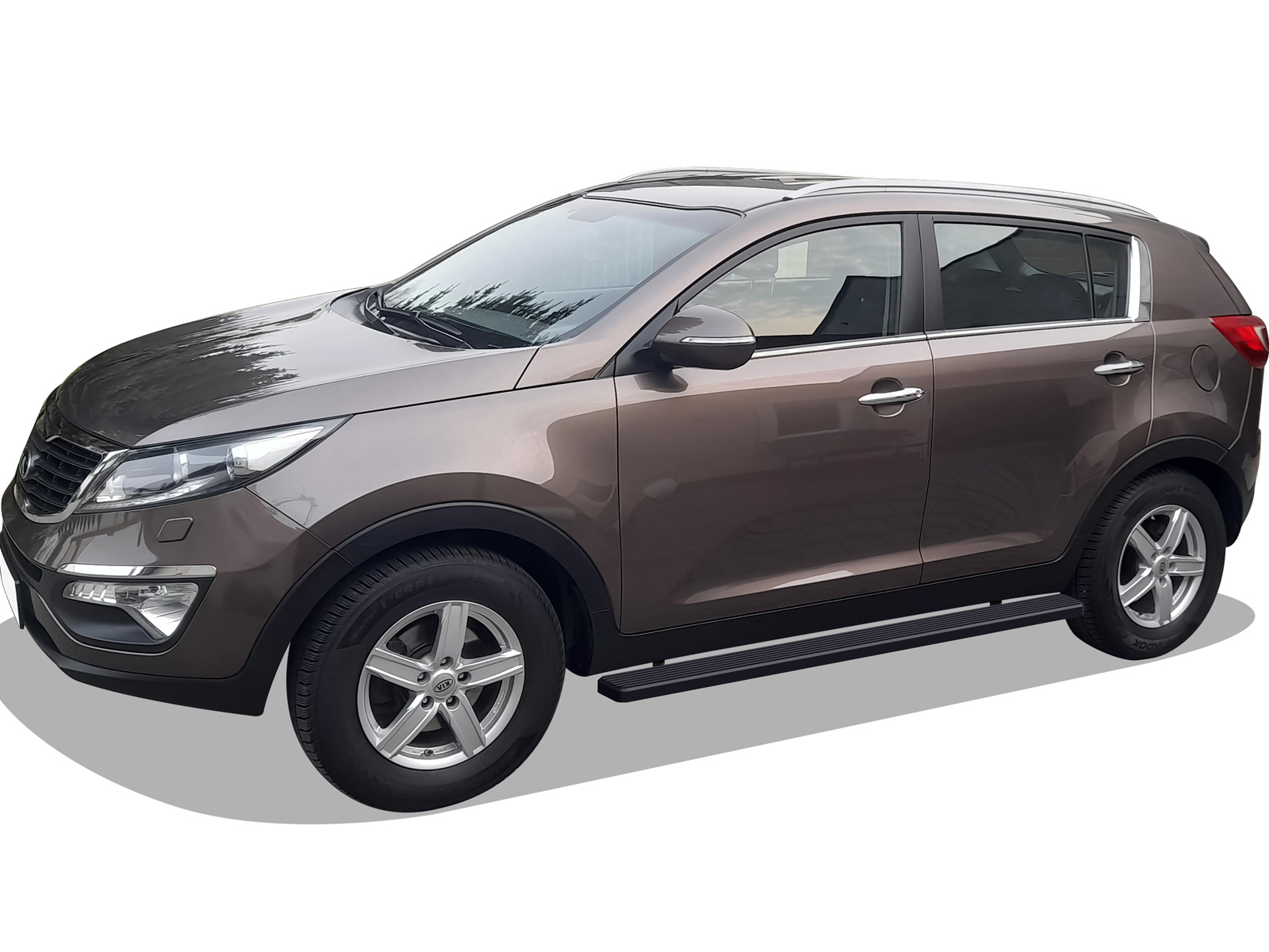 2011-2016 KIA Sportage Both Sides iStep 6 Inch Stainless Steel