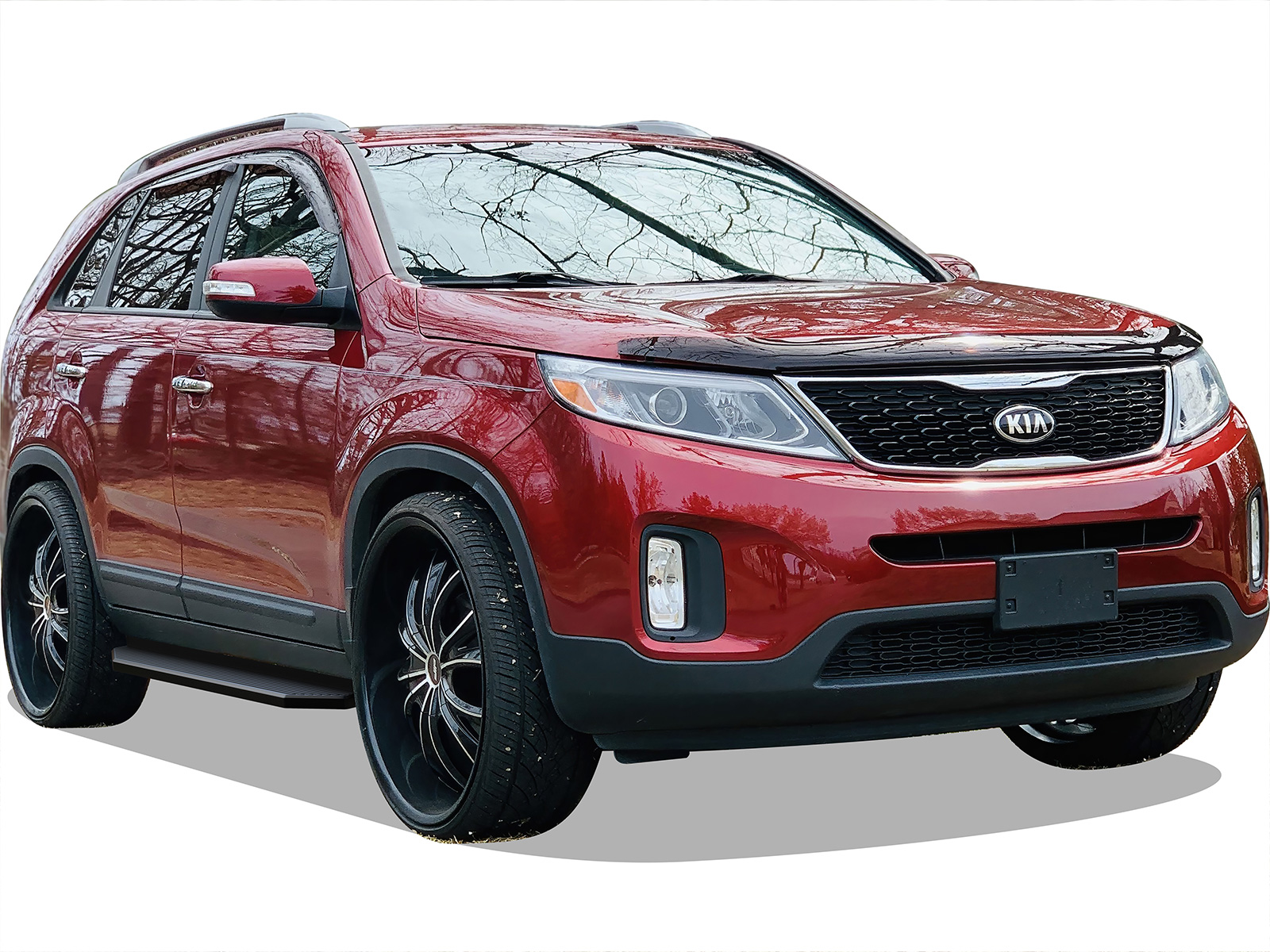 2014-2015 KIA Sorento Both Sides Running Board-H Series