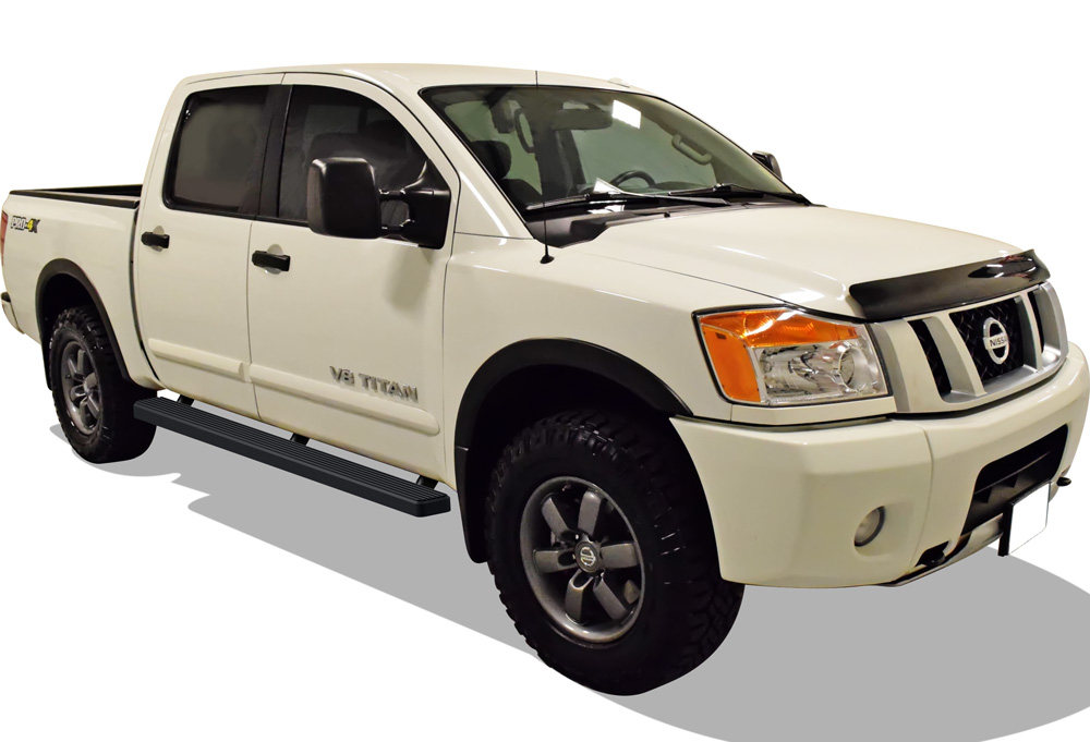 2004-2024 Nissan Titan Crew Cab (Exl. 2016 Models) 2016-2024 Nissan Titan XD Crew Cab Both Sides iStep 4 Inch