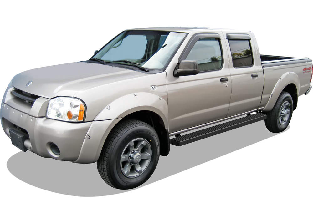 1999-2004 Nissan Frontier Crew Cab (5ft. Short Bed Only) Both Sides iStep 5 Inch Stainless Steel