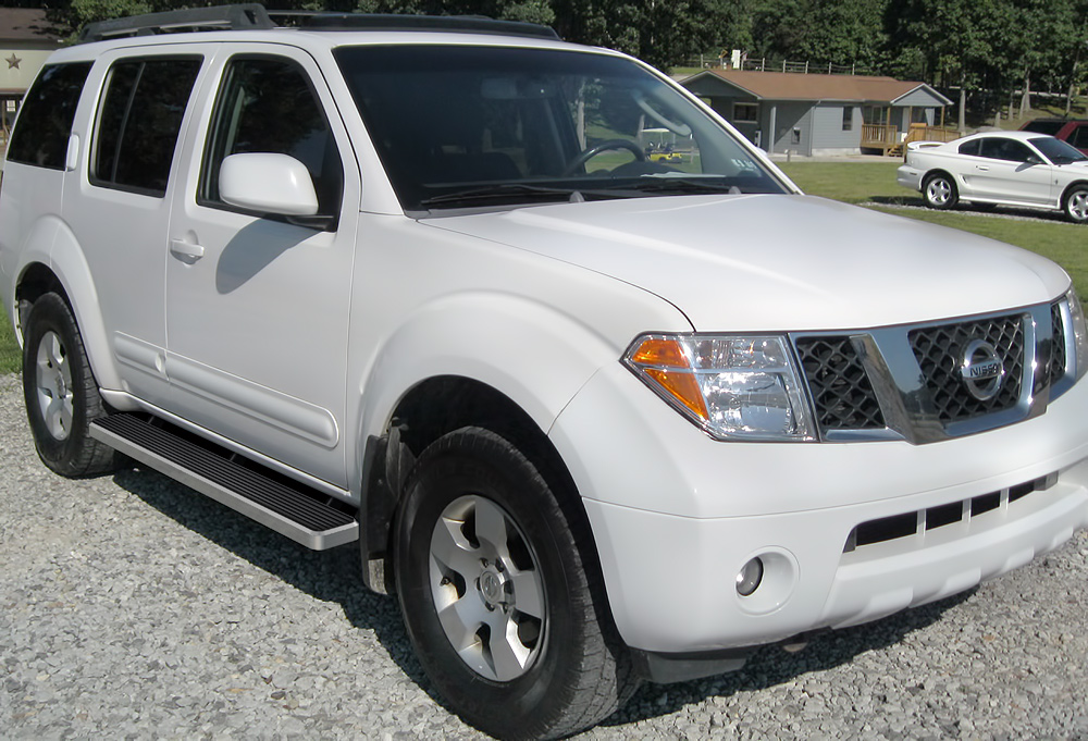2005-2012 Nissan Pathfinder Both Sides iStep 5 Inch Stainless Steel