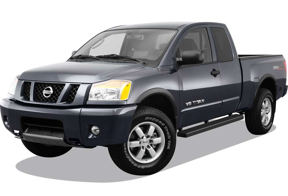 2004-2024 Nissan Titan King Cab (Exl.2016 Models) 2017-2019 Nissan Titan XD King Cab Both Sides iStep 5 Inch Stainless Steel