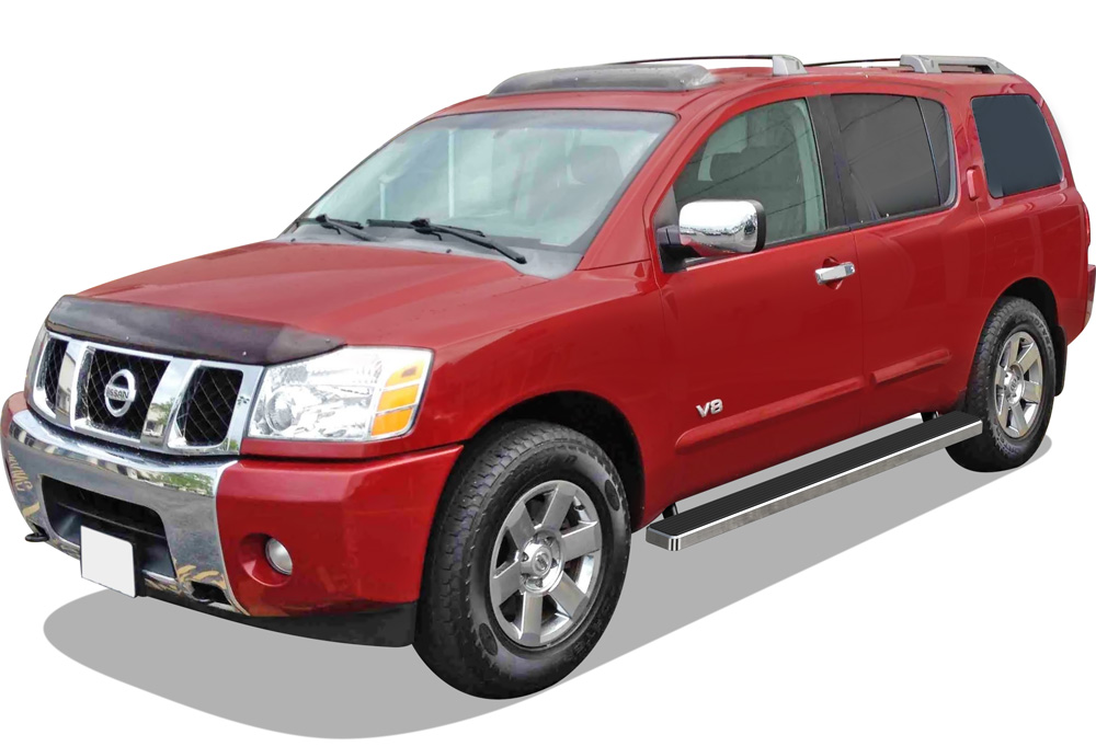 2004-2016 Nissan Armada Both Sides iStep 5 Inch Stainless Steel